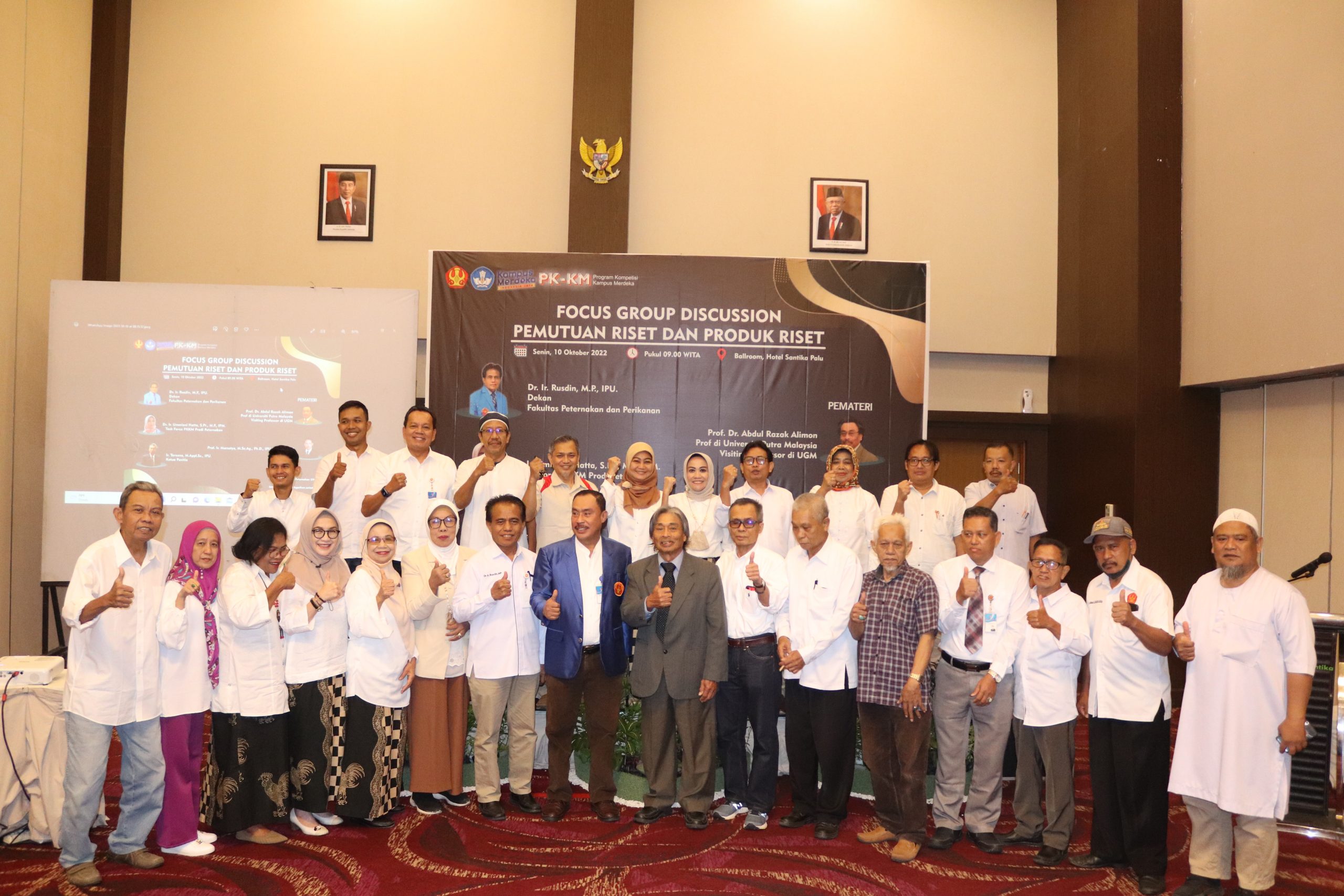 Read more about the article Tim PK-KM Prodi Peternakan Menggelar Focus Group Discussion dengan Tema”Pemutuan Riset dan Produk Riset”